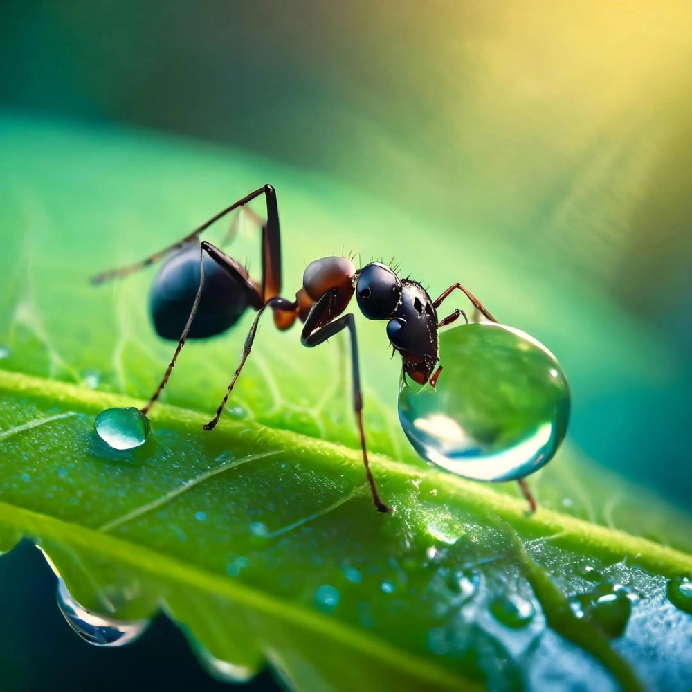 Khoảnh khắc kiến vàng cắn kẻ thù để bảo vệ tổ và đồng loại