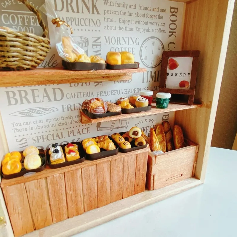 Thử tay làm bánh mì nhỏ handmade đáng yêu