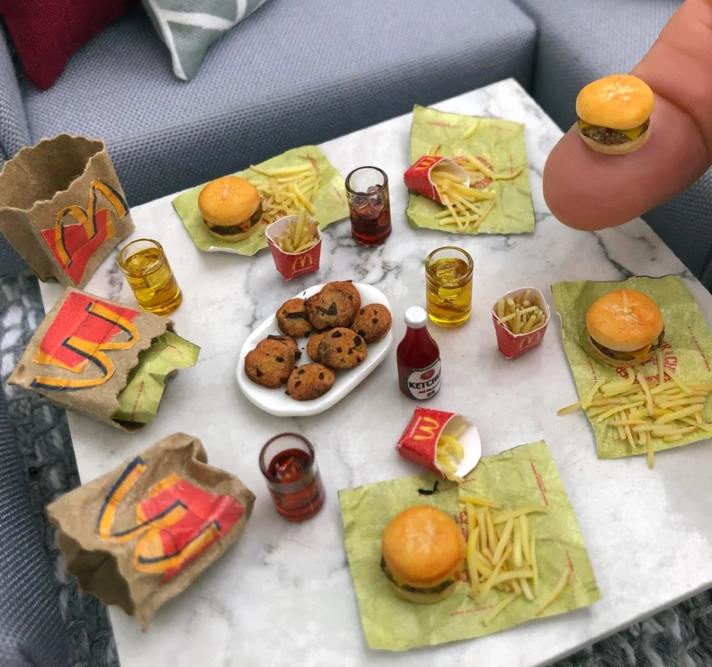 Món ngon tí hon tái hiện hương vị đầy sống động