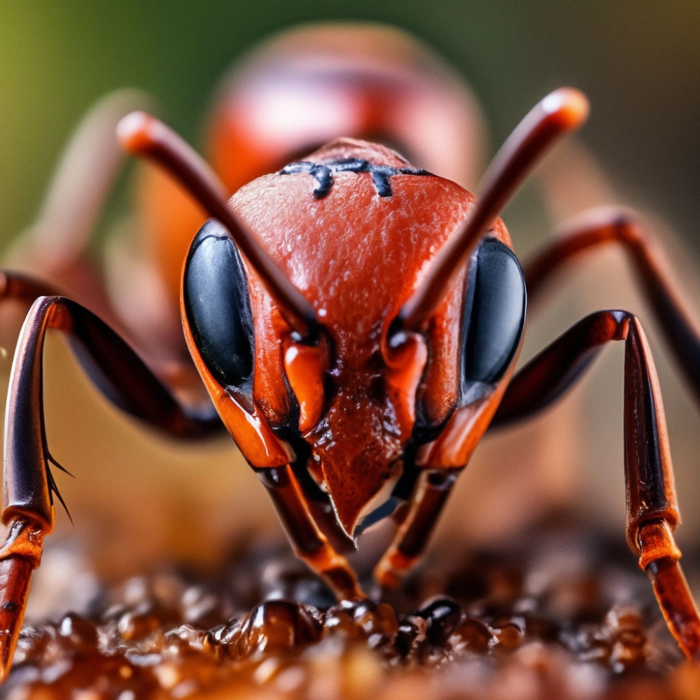 Cận cảnh đầu kiến với giác quan nhạy bén tìm kiếm thức ăn