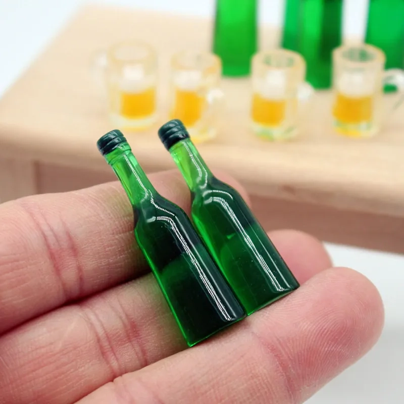 Ngọt ngào và sáng tạo với chai rượu nhỏ handmade