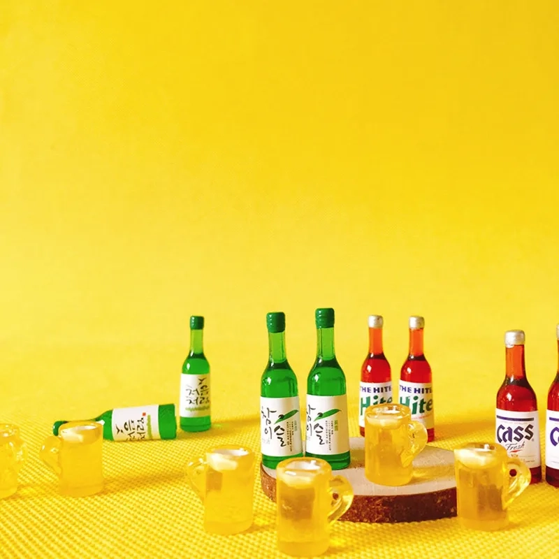 Thích hợp cho búp bê với chai rượu mini cho búp bê