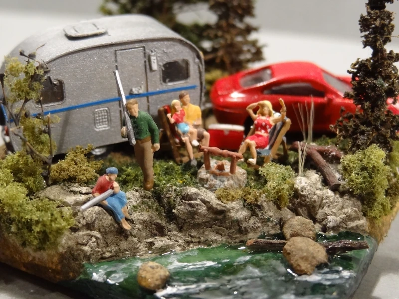 Hoạt động ngoài trời thật sống động cuộc sống người tí hon ngoài trời