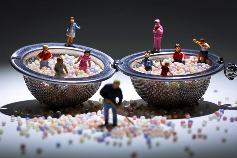 Đồ chơi thu nhỏ sống động cuộc sống người tí hon đồ chơi