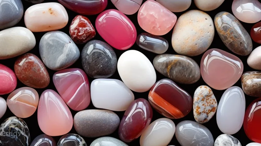 Tạo điểm nhấn cho cây xanh với sỏi trang trí chậu cây đẹp