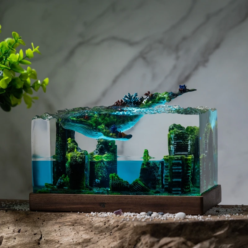 Tạo thế giới thu nhỏ với diorama dưới nước mini
