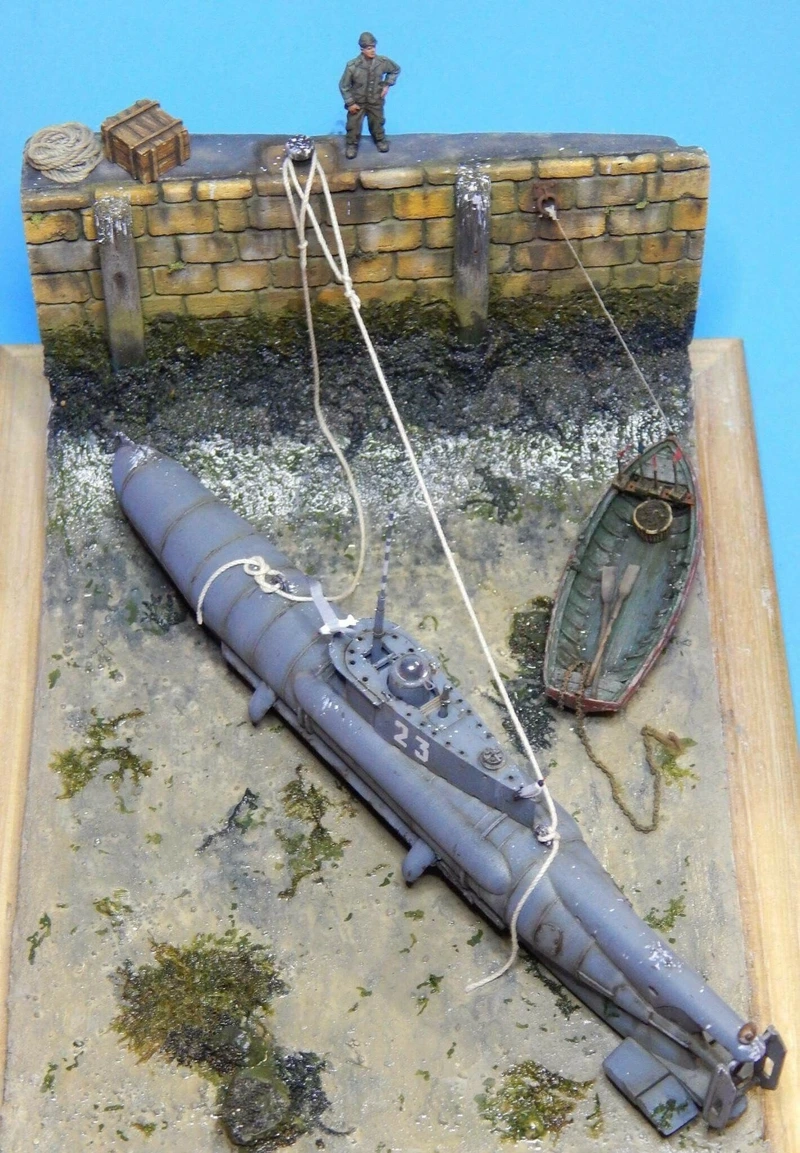 Sáng tạo thủ công qua diorama dưới nước handmade