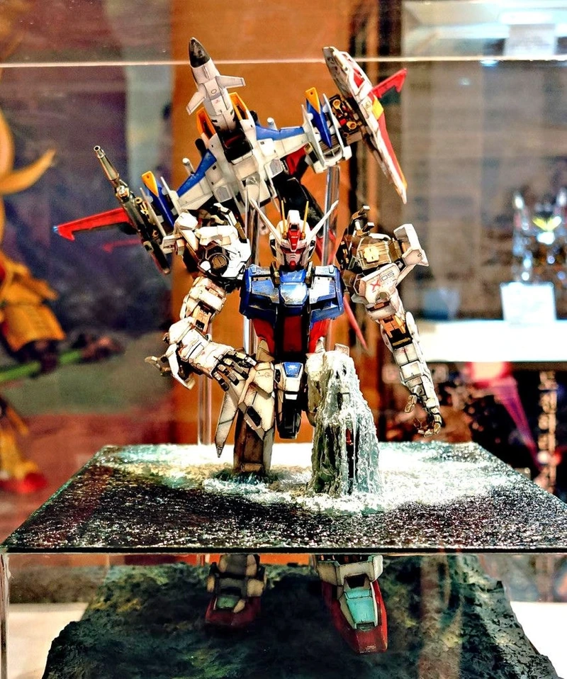 Bộ sưu tập ấn tượng với diorama gundam đẹp sưu tầm