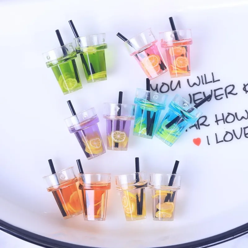 Trang trí đáng yêu với mô hình đồ uống nhỏ