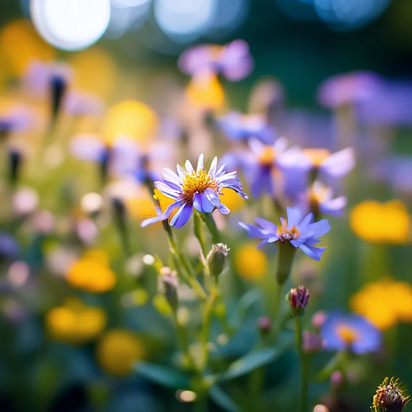 Chiêm ngưỡng macro hoa đồng cỏ trong bộ sưu tập hoa dại macro