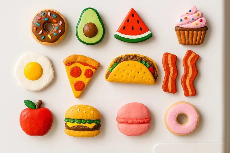 Trải nghiệm tutorial đồ ăn đất sét từng bước dễ hiểu