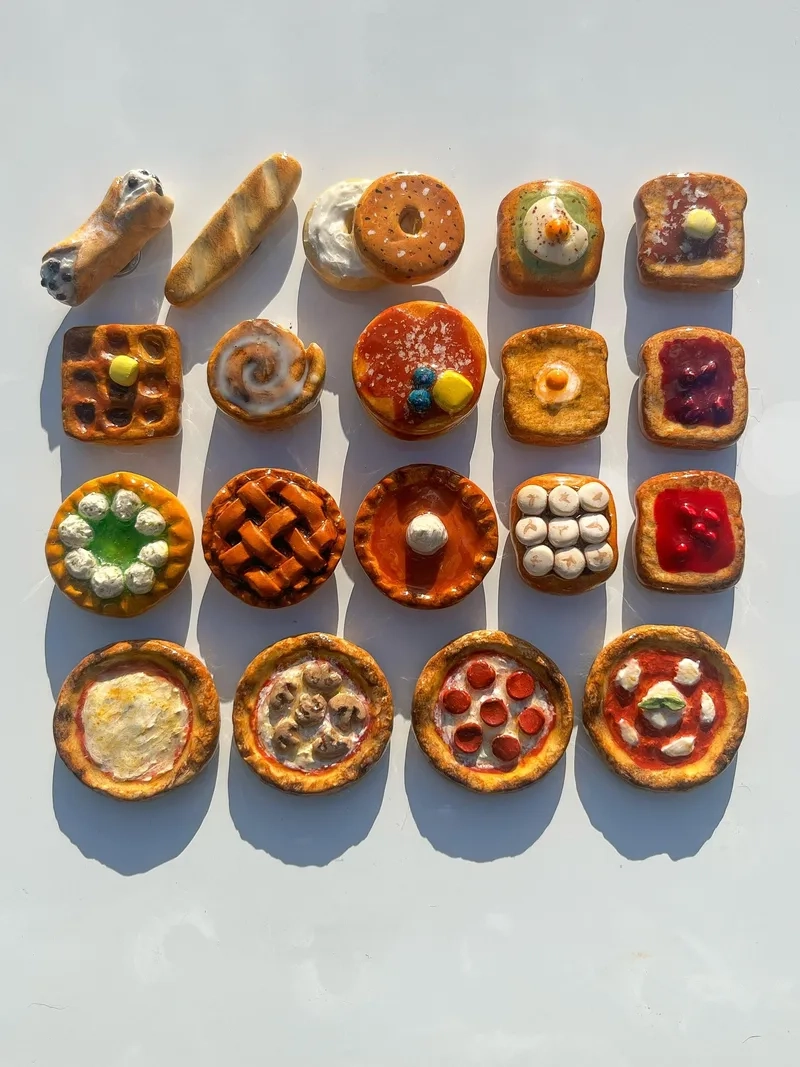 Tự tay nặn đồ ăn cho búp bê cực sống động