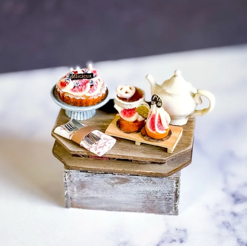 Trang trí dễ thương với kem mini cute