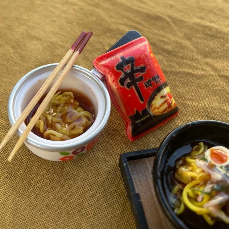 Sáng tạo không giới hạn với mì tí hon handmade