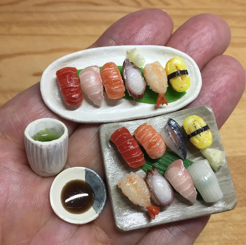 Thử sức sáng tạo với sushi tí hon handmade