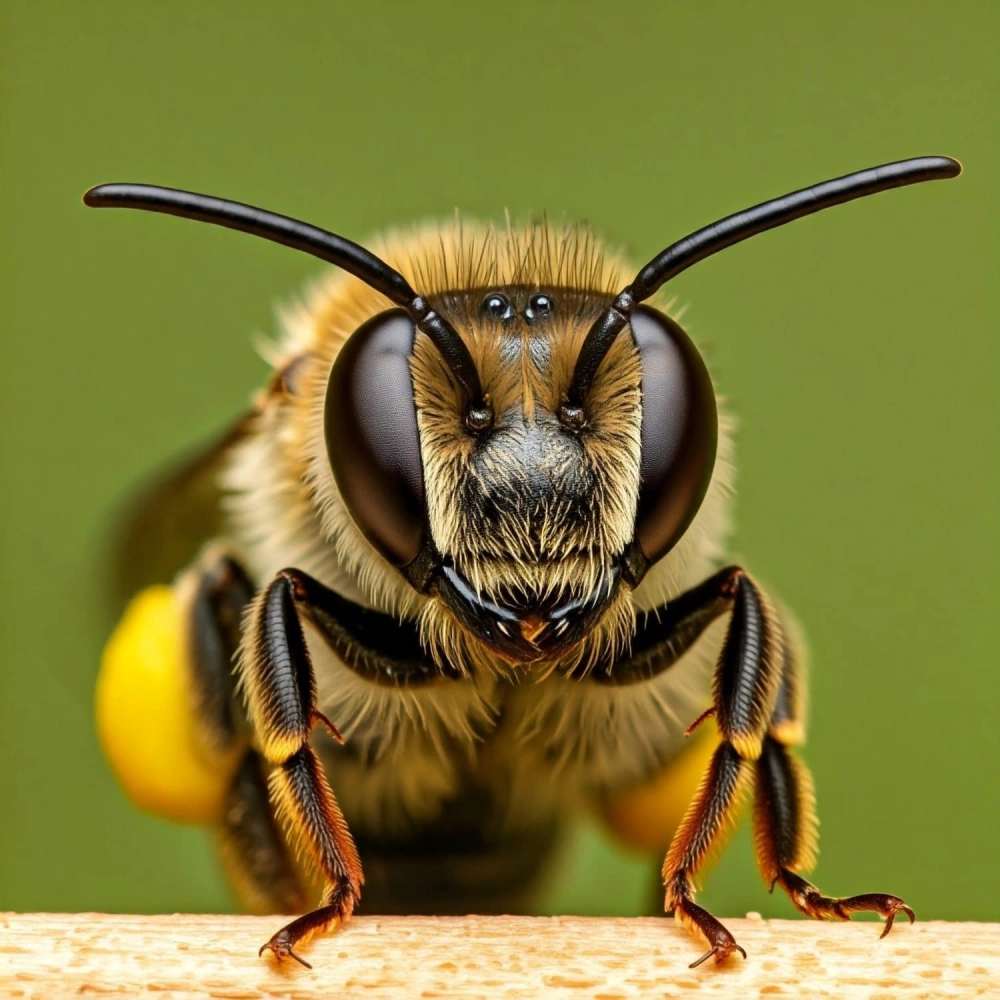 Đôi râu ong nhạy cảm giúp cảm nhận môi trường và giao tiếp