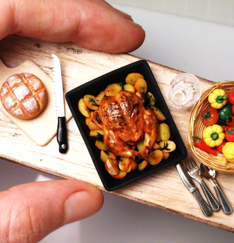 Trang trí nhà cửa bằng món ăn giả trang trí dễ thương