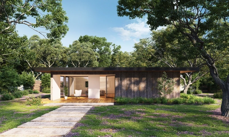 Tận hưởng phong cách mộc mạc bằng mô hình ngôi nhà trong rừng rustic