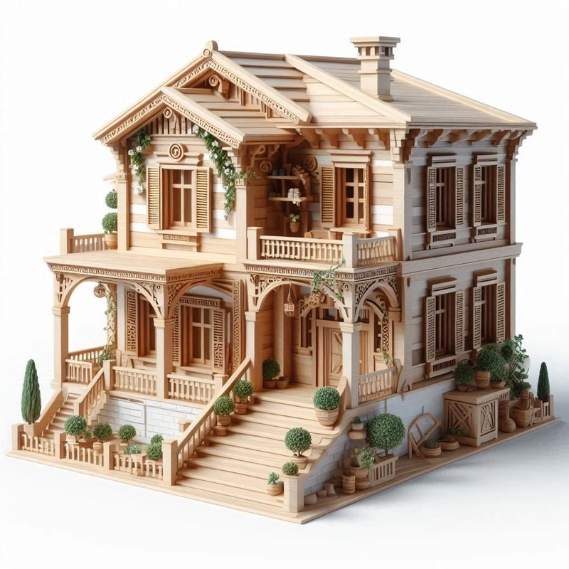 Khơi gợi sáng tạo cho bé với mô hình nhà tí hon trẻ em