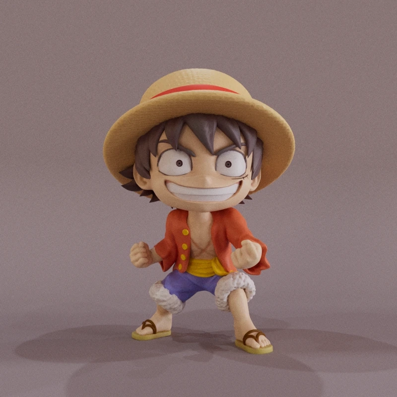 Bắt đầu cuộc phiêu lưu với mô hình one piece tí hon luffy