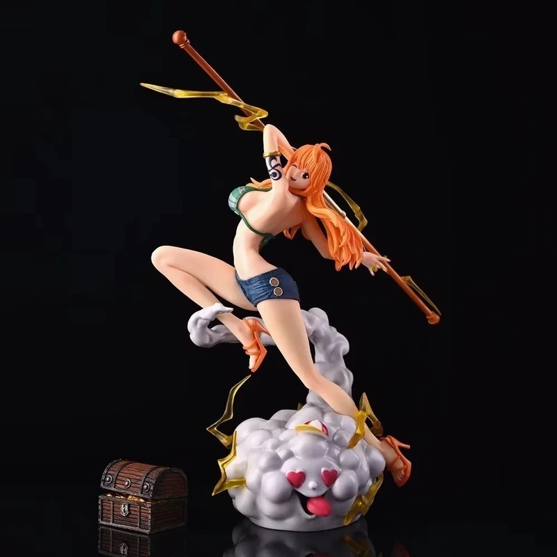Nami rực rỡ sống động qua mô hình one piece tí hon nami