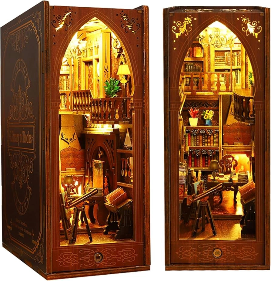 Nghệ thuật book nook thổi hồn vào từng chi tiết