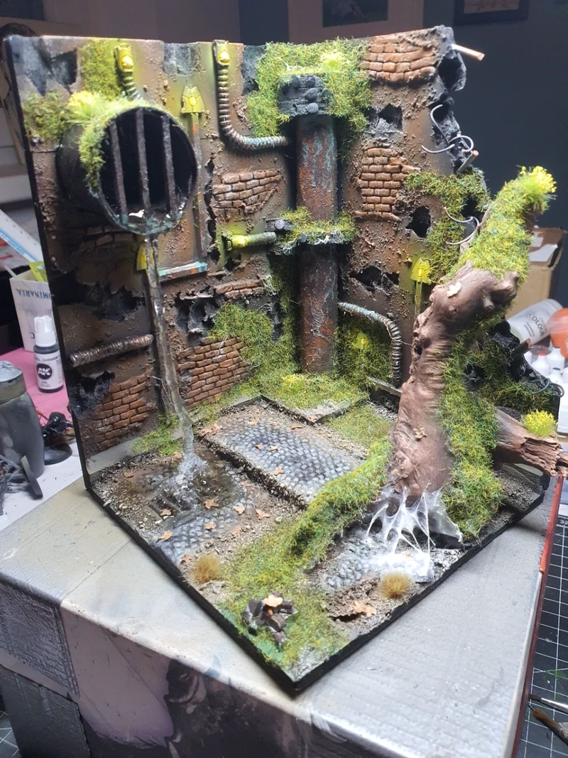 Tái dựng sống động bằng nghệ thuật diorama nghệ thuật mô phỏng