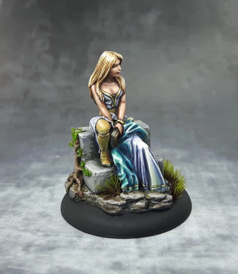 Nghệ thuật mini sáng tạo với sơn mô hình tí hon nghệ thuật