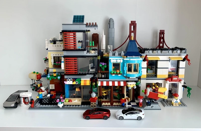 Ý tưởng sáng tạo không giới hạn thành phố lego tí hon ý tưởng