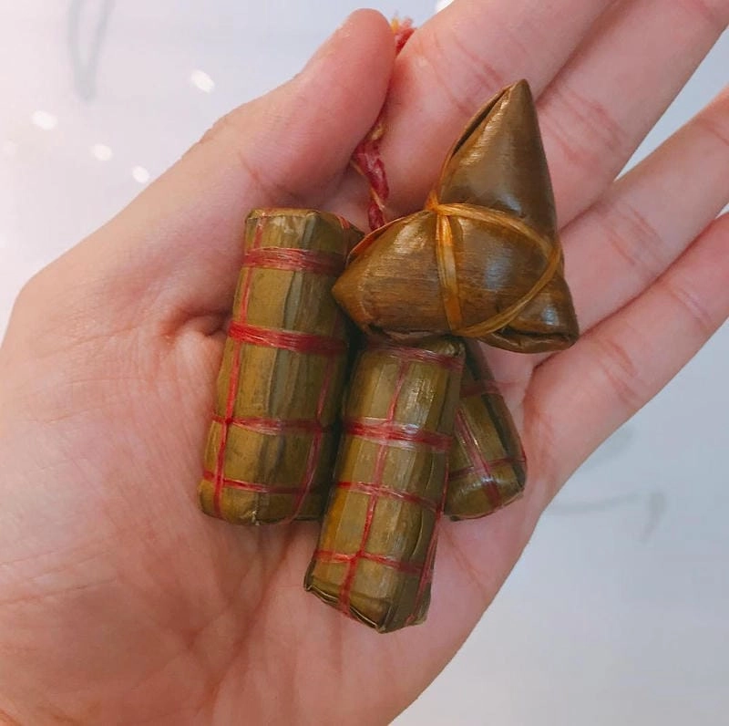 Bánh chưng tí hon văn hóa Tết mang giá trị truyền đời
